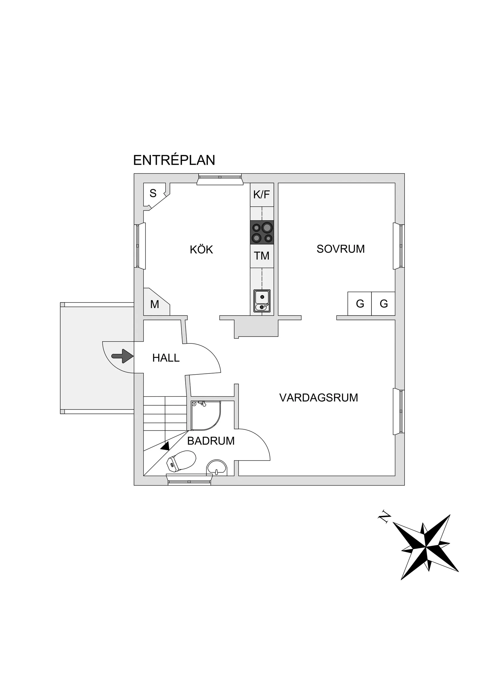 Villa, Fredsgatan 9B, Mölndal