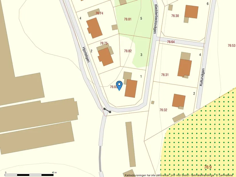 Villa, Kladderbacksvägen 1, Kristianstad