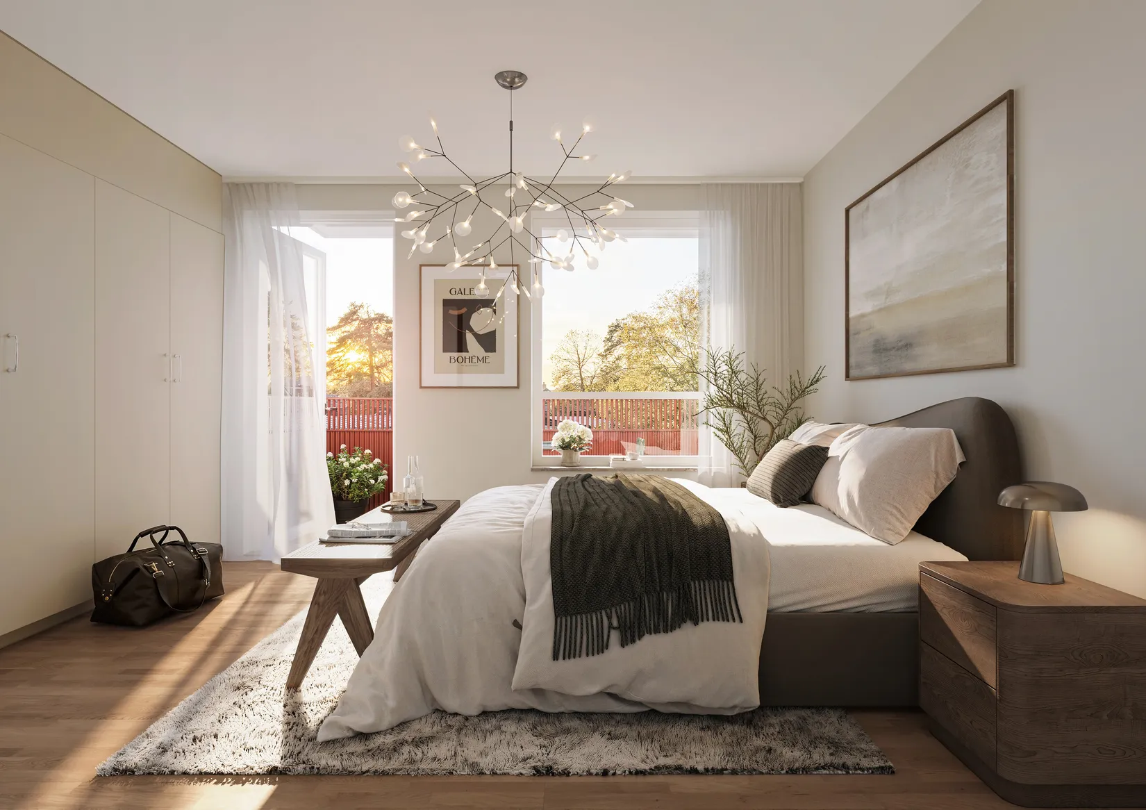 Bostadsrätt, Tyska Bottens Väg 37B, D-1201, Nockebyhov, Stockholm
