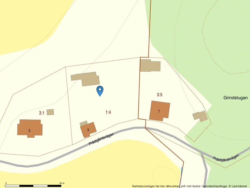 Villa, Prästgårdsvägen 5, Brottby, Vallentuna