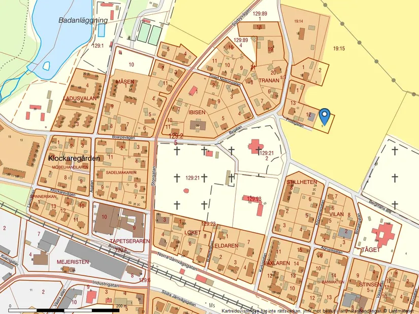 Tomt, Prostgatan 5, Vinslöv, Hässleholm