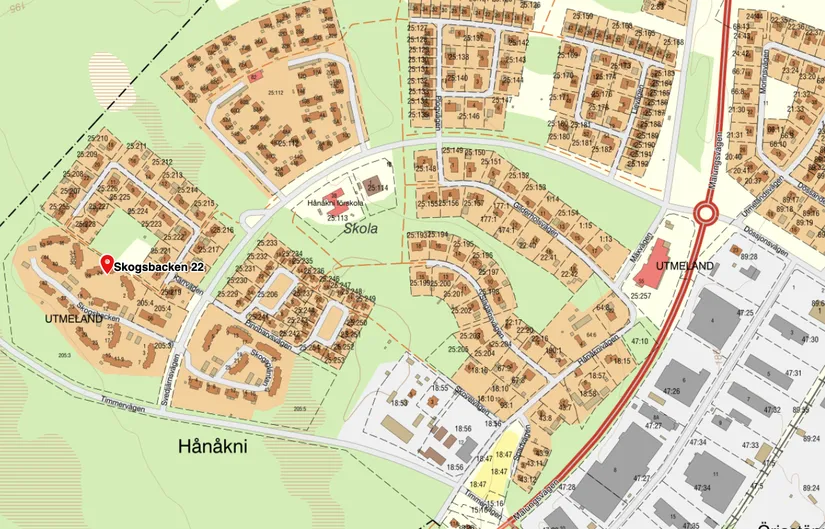 Bostadsrätt, Skogsbacken 22, Hånåkni, Mora