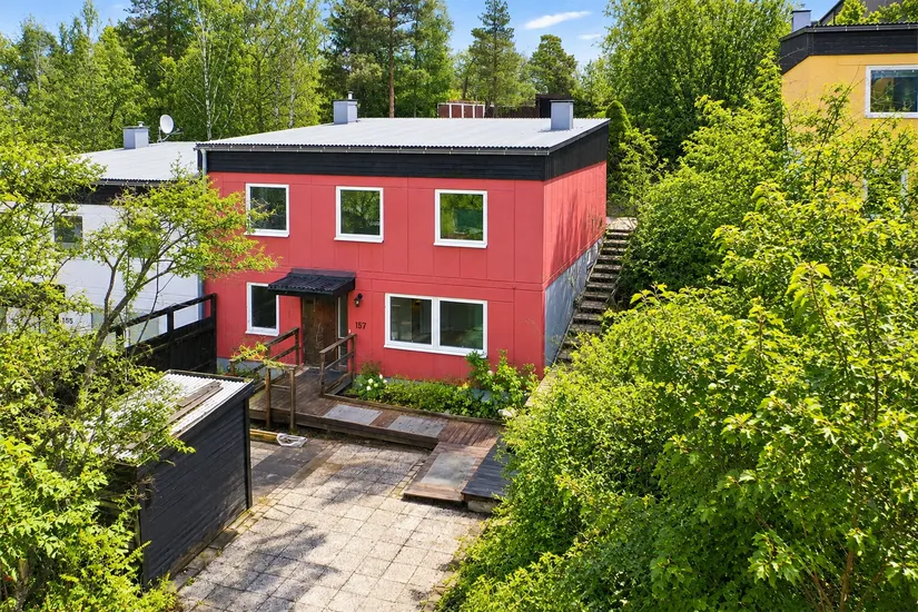 Radhus, Lindholmsbacken 157, Skärholmen, Stockholm