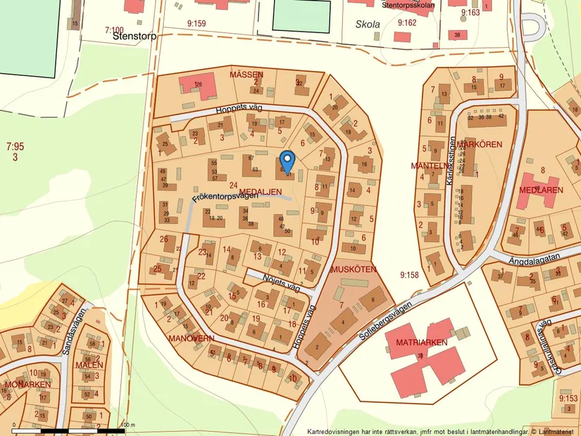 Bostadsrätt, Frökentorpsvägen 77, Kärleken - Sofieberg - Norra Utmarken, Halmstad