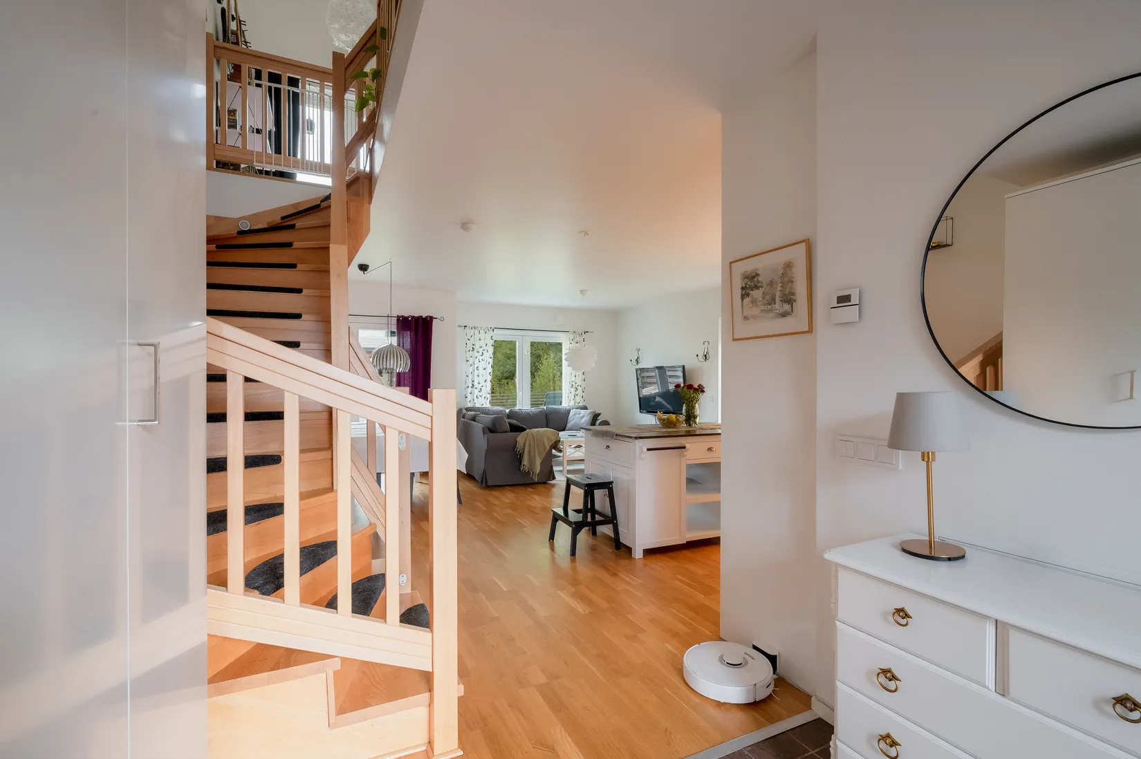 Radhus, Flemings väg 9D, Malmbryggshage, Nyköping