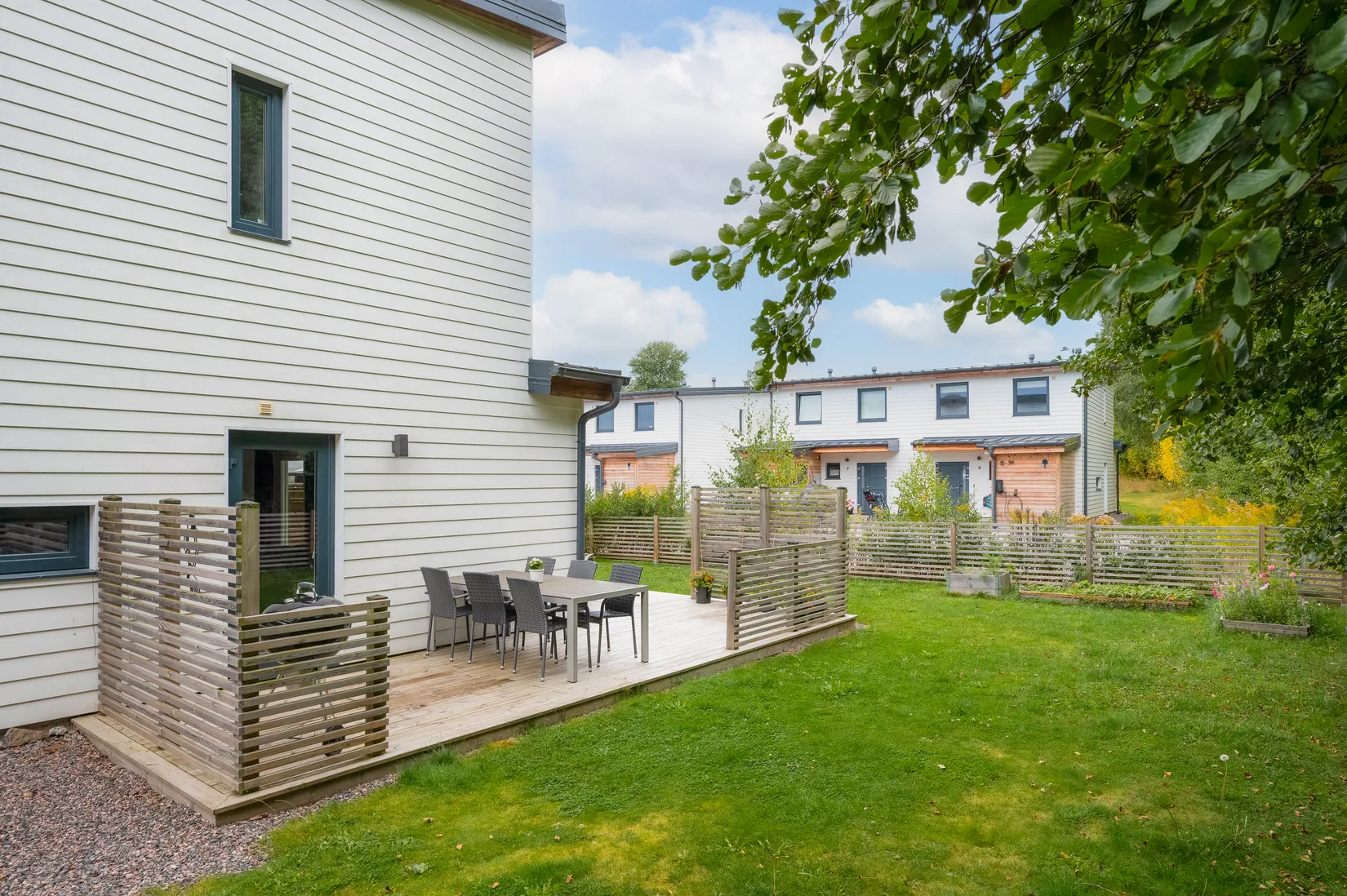 Radhus, Flemings väg 9D, Malmbryggshage, Nyköping