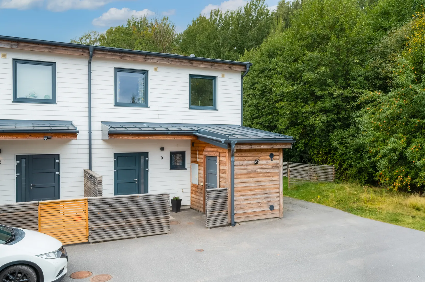 Radhus, Flemings väg 9D, Malmbryggshage, Nyköping