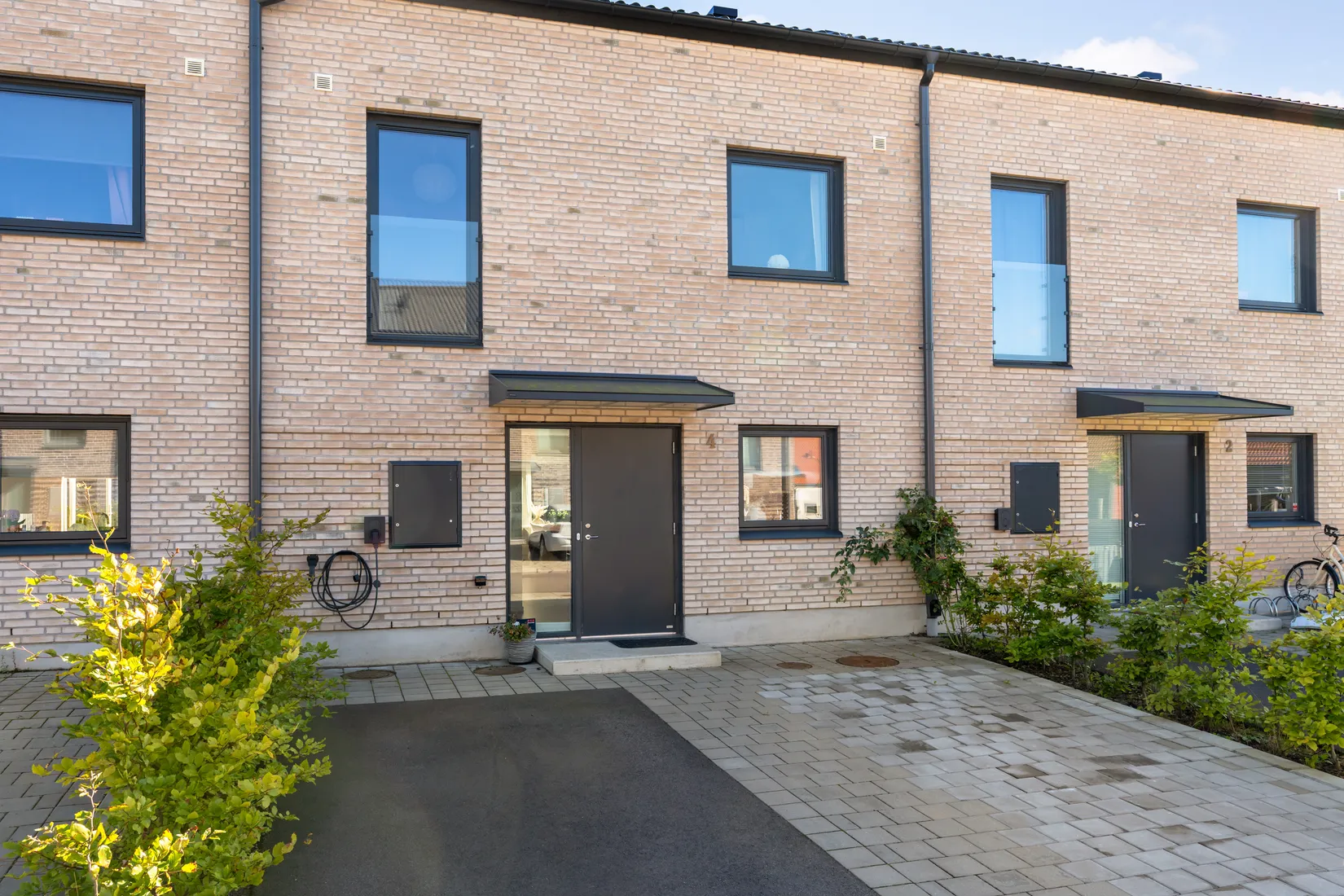 Radhus, Rättaregatan 4, Borstahusen, Landskrona