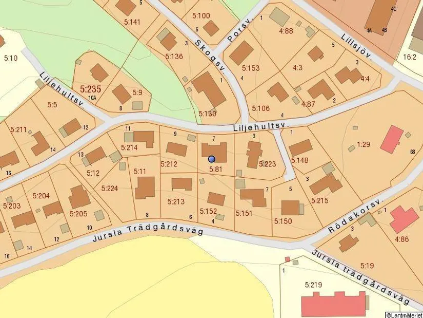 Villa, Liljehultsvägen 7, Jursla, Norrköping