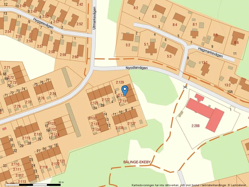 Radhus, Nyodlarvägen 6, Bälinge, Uppsala