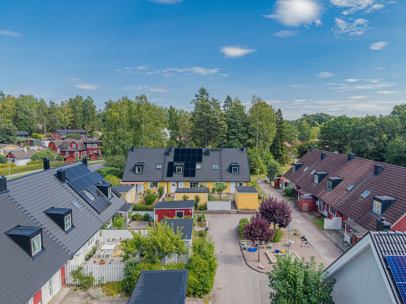 Radhus, Nyodlarvägen 6, Bälinge, Uppsala
