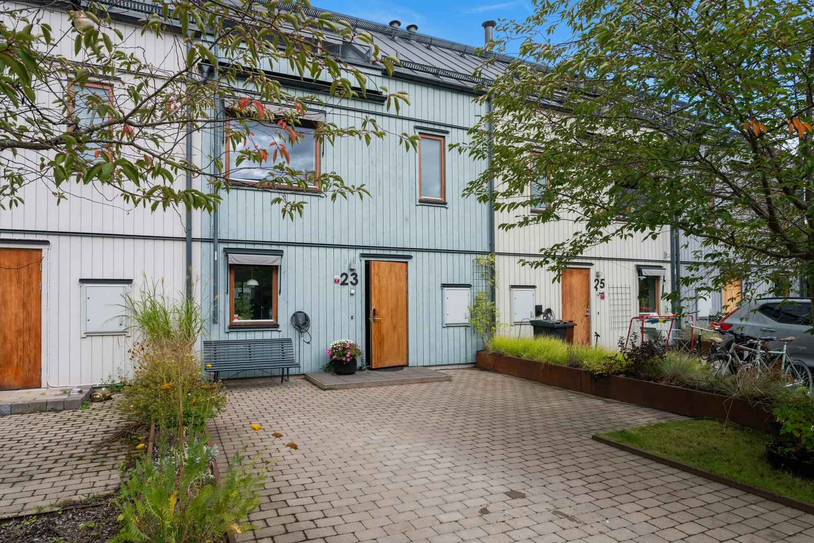 Radhus, Blomsterslingan 23, Mörtnäs, Värmdö