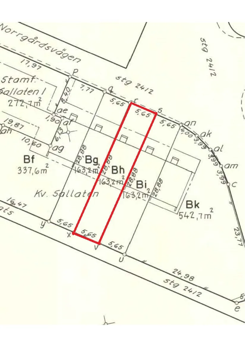 Radhus, Norrgårdsvägen 39A, Pryssgården, Norrköping