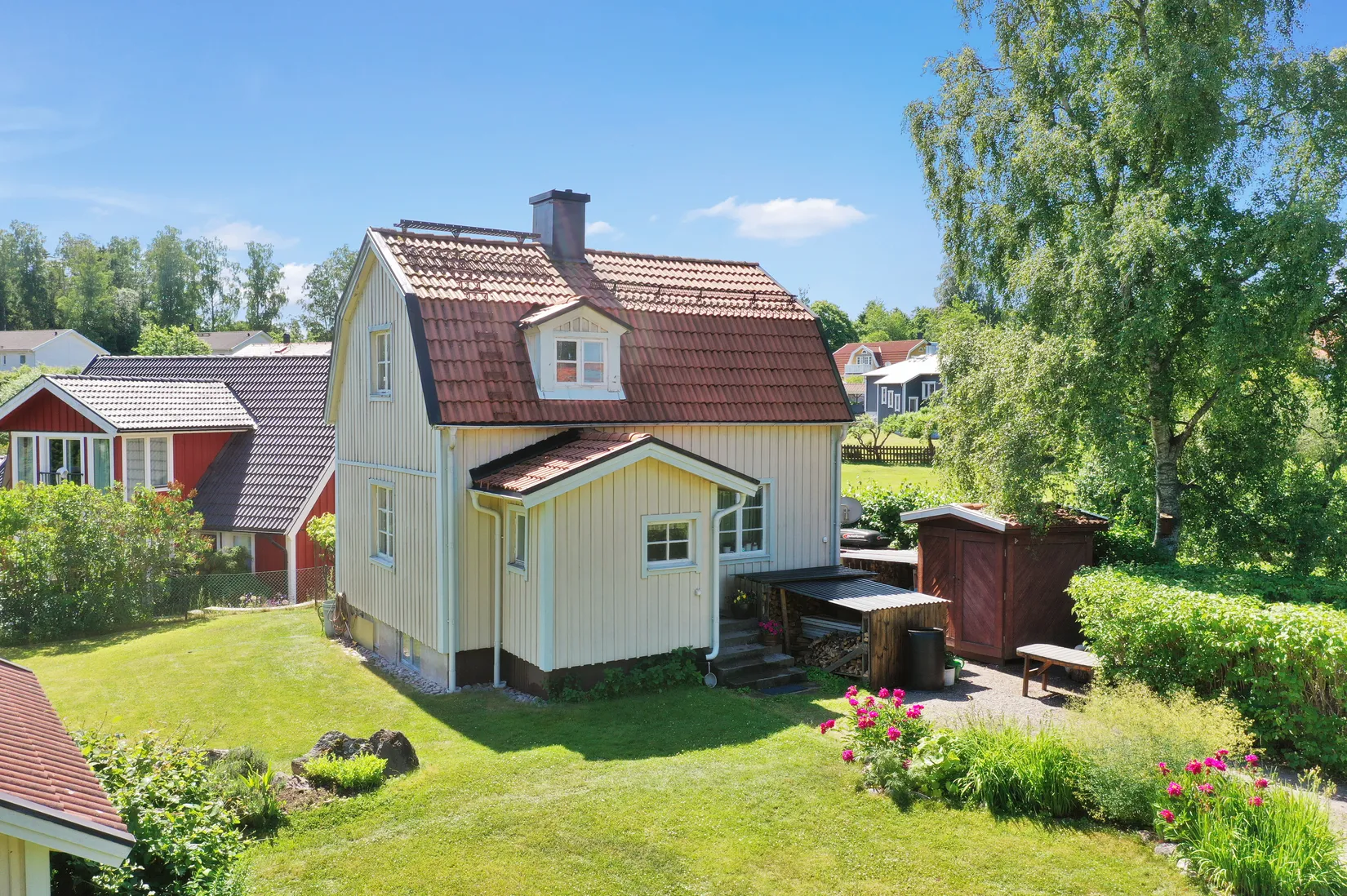 Villa, Skälbyvägen 30, Häggvik/Skälby, Sollentuna