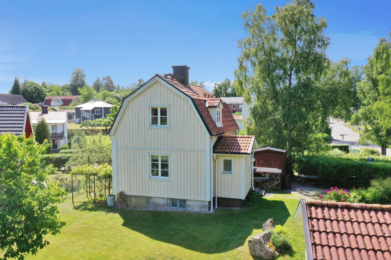 Villa, Skälbyvägen 30, Häggvik/Skälby, Sollentuna