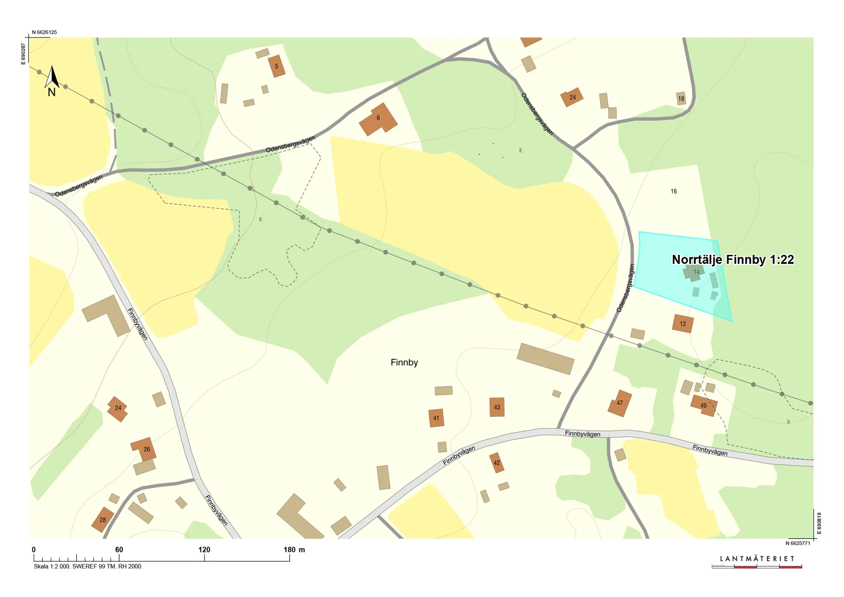 Fritidshus, Odensbergsvägen 14, Finnby, Norrtälje