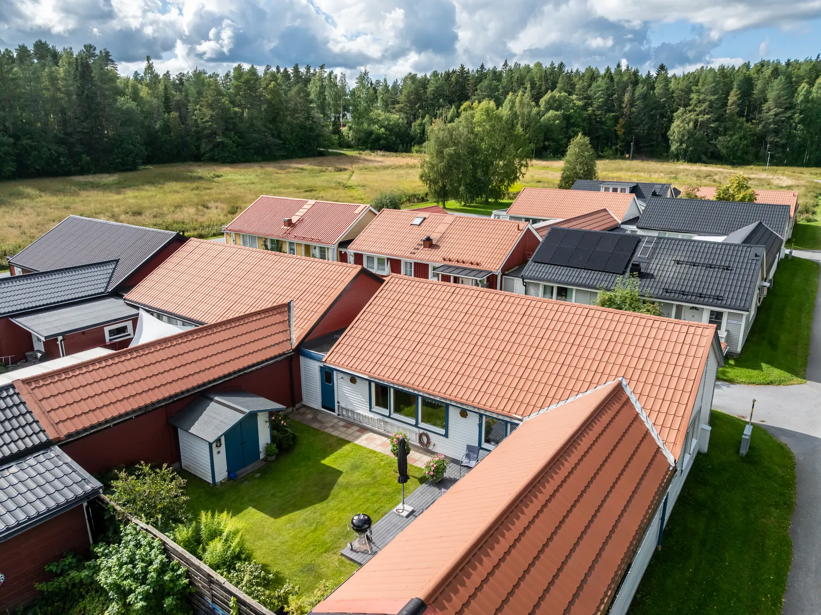Radhus, Banjostråket 1, Rödäng, Umeå