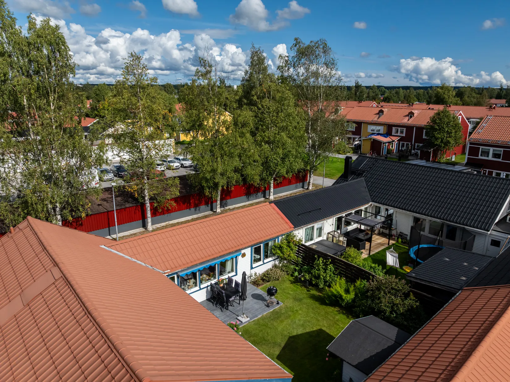 Radhus, Banjostråket 1, Rödäng, Umeå