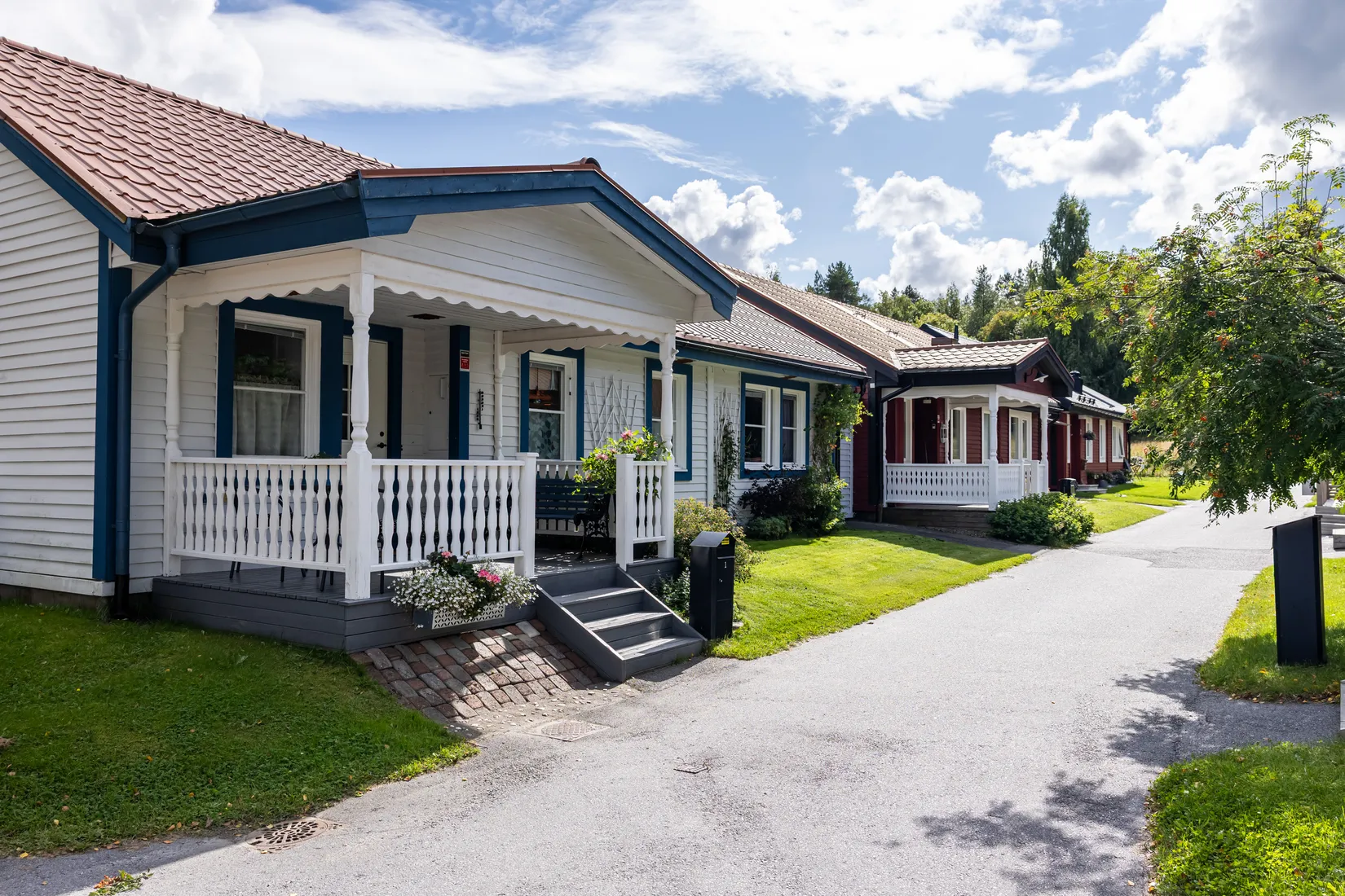 Radhus, Banjostråket 1, Rödäng, Umeå