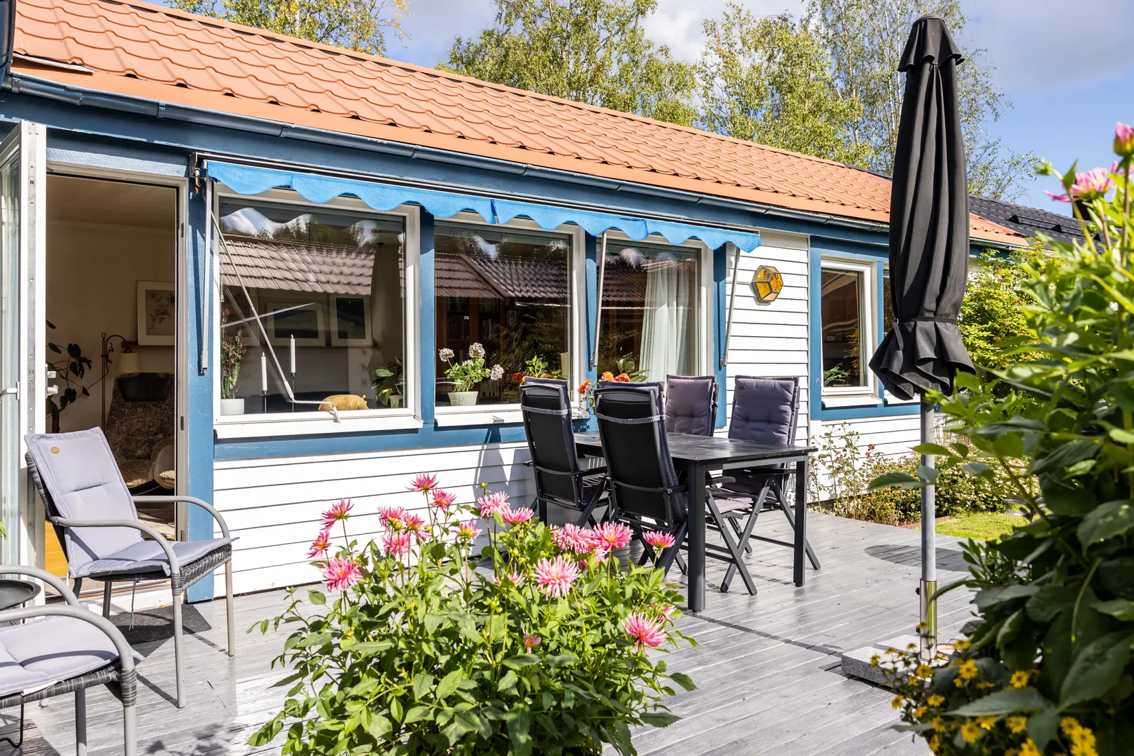 Radhus, Banjostråket 1, Rödäng, Umeå