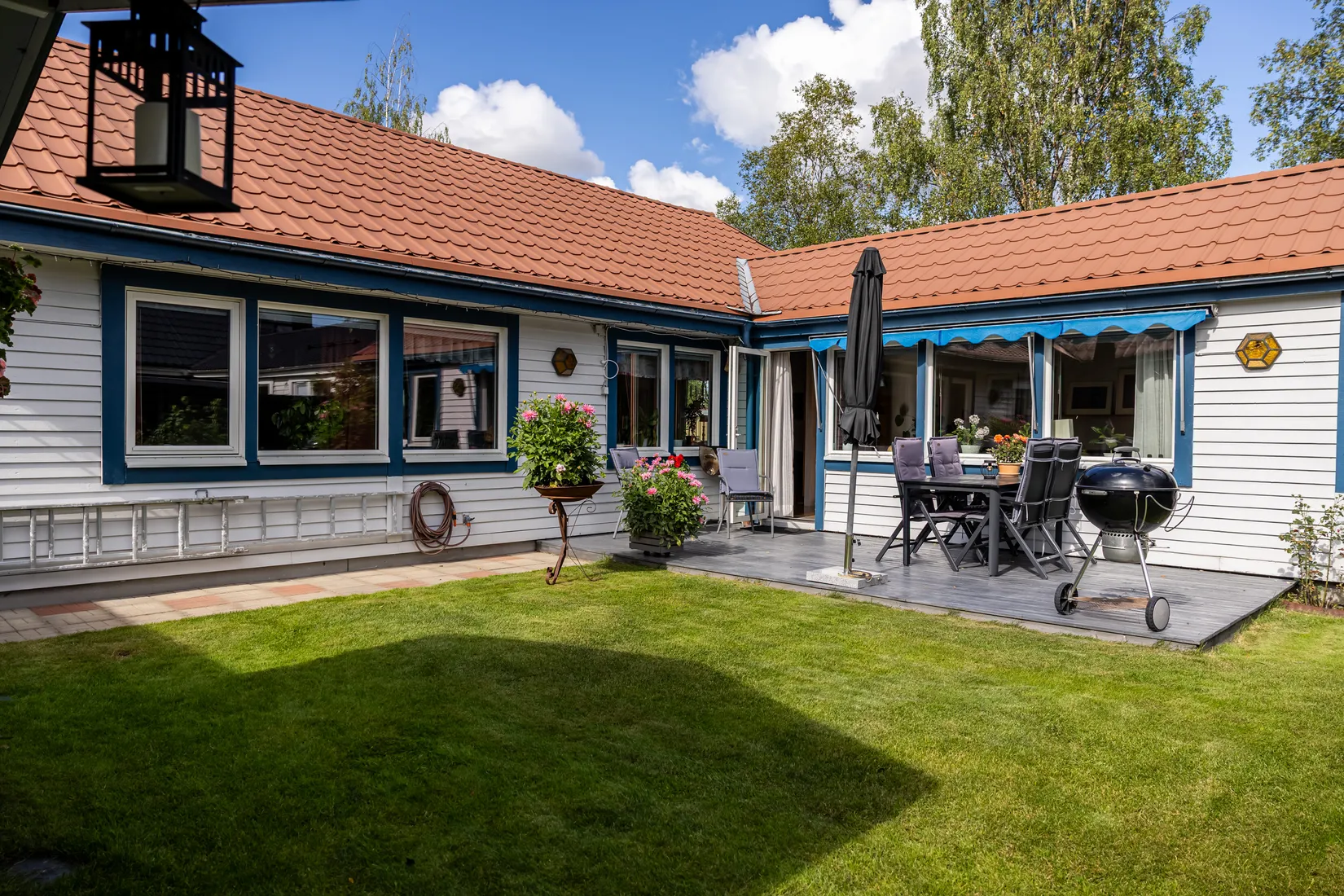 Radhus, Banjostråket 1, Rödäng, Umeå