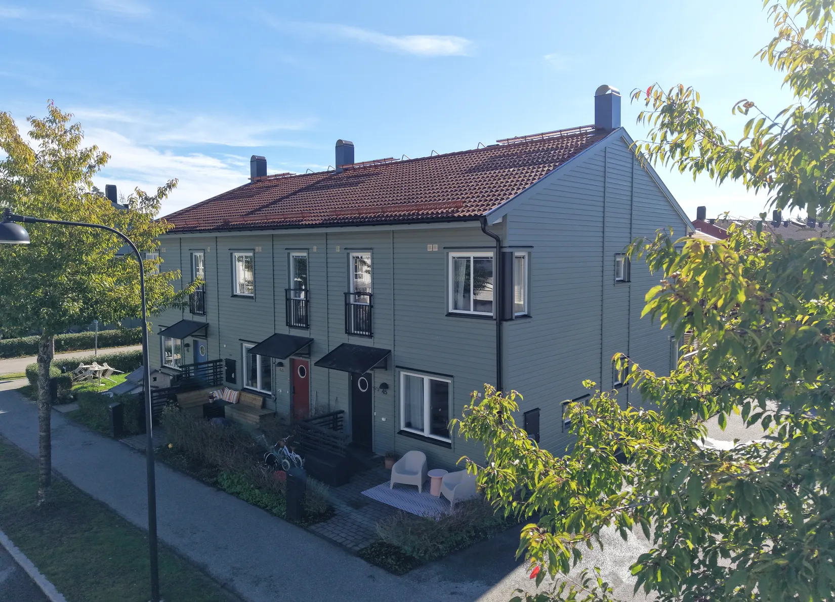 Radhus, Hortensiavägen 45, Vistaberg, Huddinge