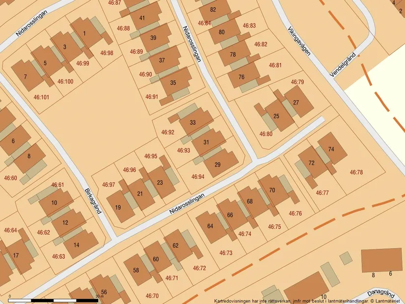 Radhus, Nidarosslingan 72, Skälby, Järfälla