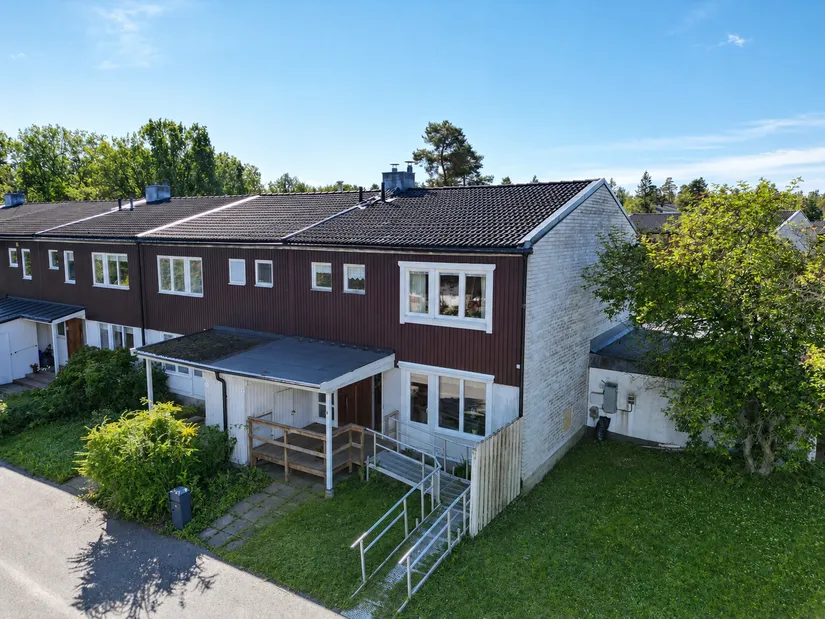 Radhus, Kronstigen 4, Rudboda, Lidingö