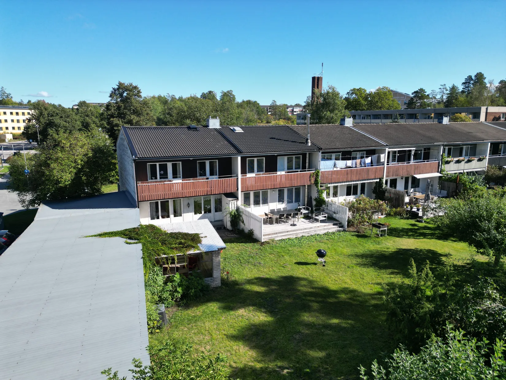 Radhus, Kronstigen 4, Rudboda, Lidingö