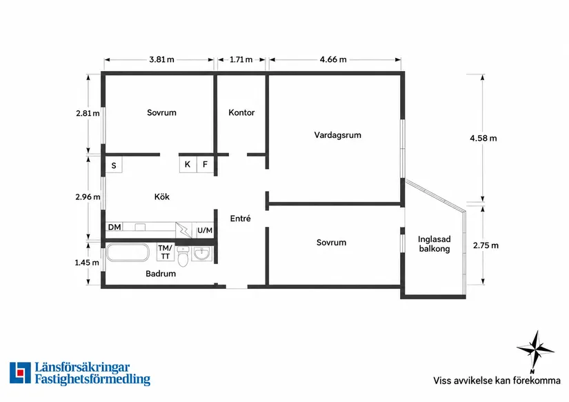 Bostadsrätt, Sandbanksvägen 18, Lillhagen, Göteborg