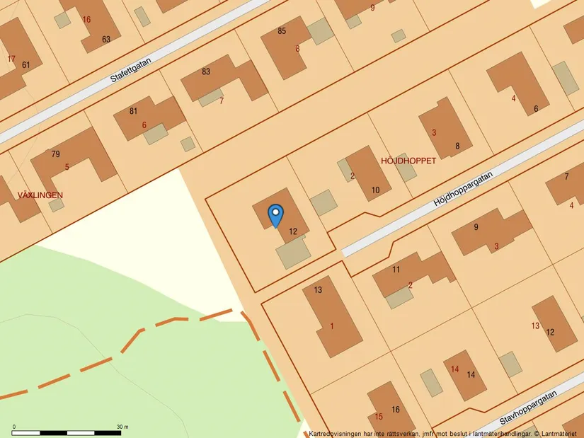 Villa, Höjdhoppargatan 12, Rönnby, Västerås