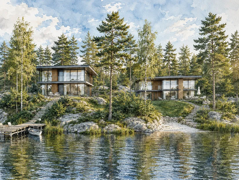 Tomt, Fiolvägen 13, Gudö, Haninge