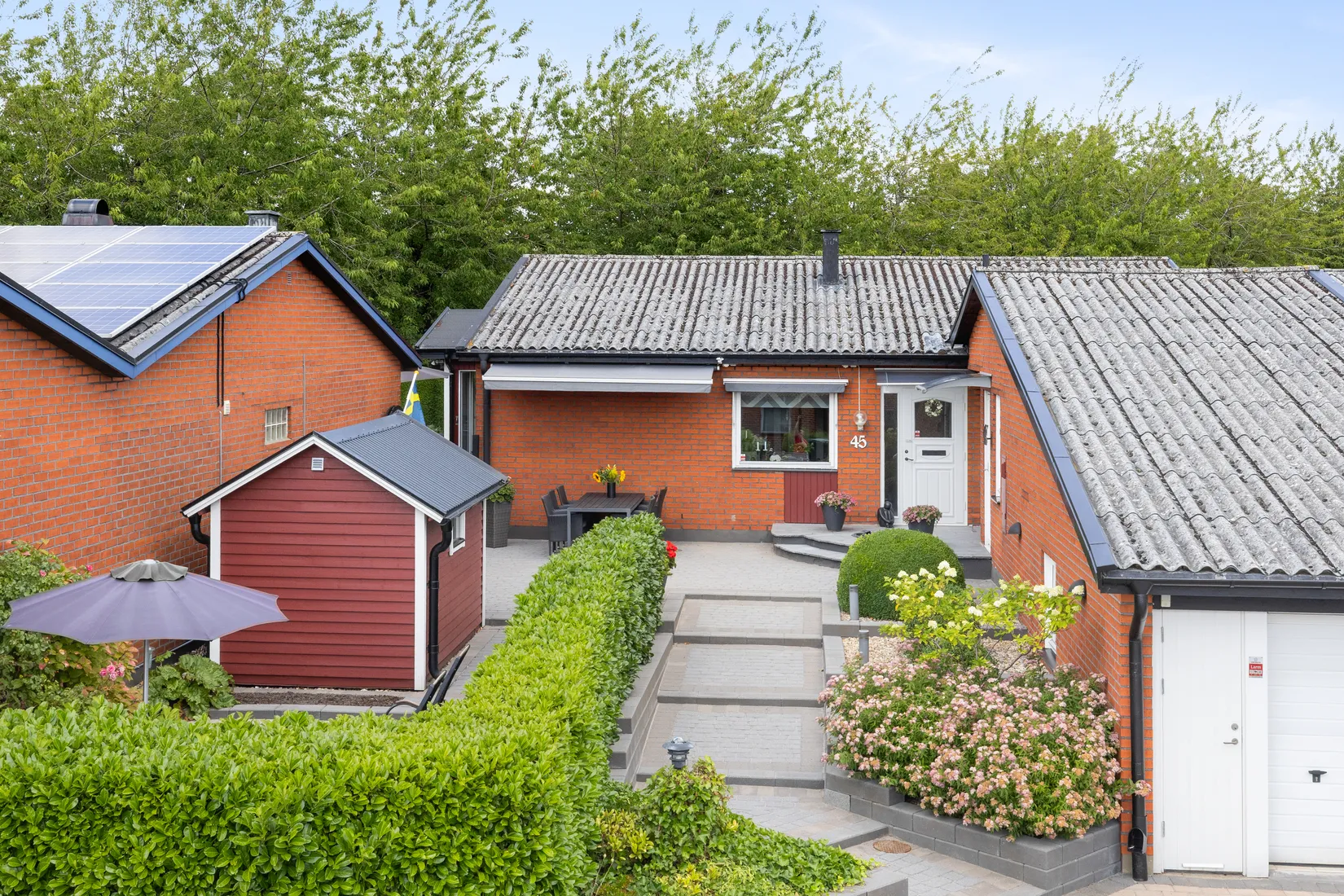 Villa, Jakobsbergsgatan 45, Surbrunnen, Ystad