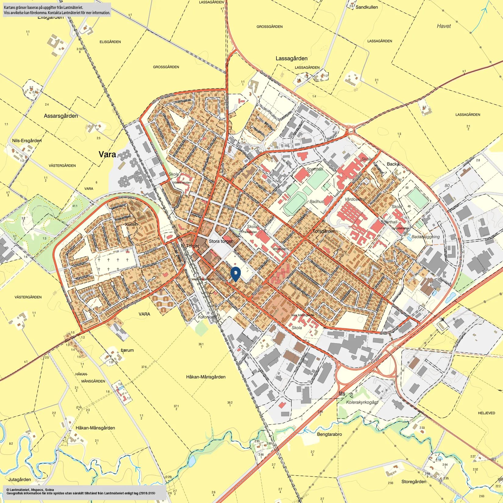 Bostadsrätt, Torggatan 17D, Centrala Vara, Vara