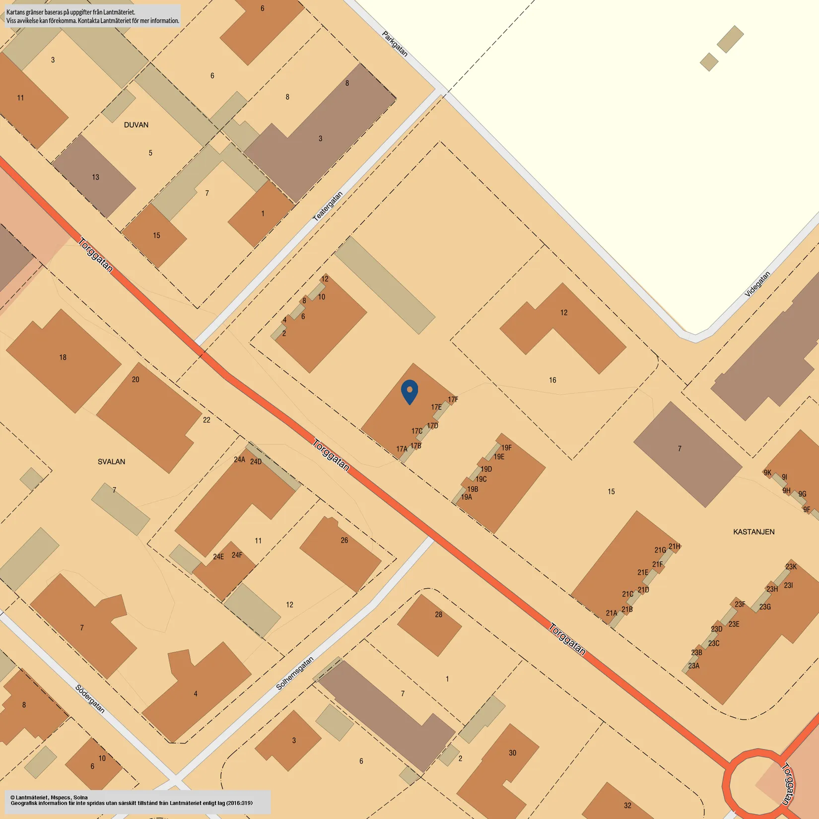 Bostadsrätt, Torggatan 17D, Centrala Vara, Vara