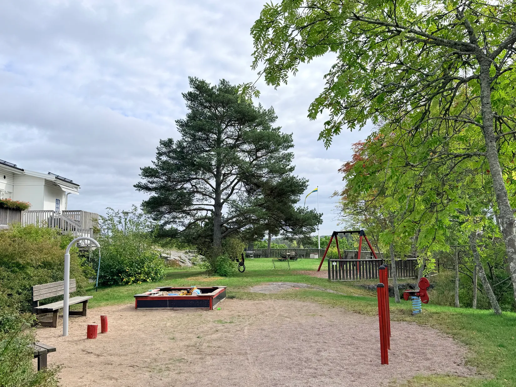 Radhus, Berguddsvägen 23, Baggensudden, Nacka