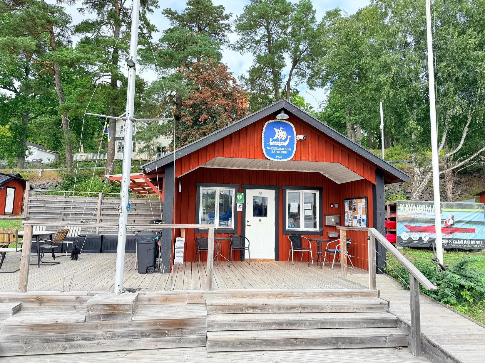 Radhus, Berguddsvägen 23, Baggensudden, Nacka
