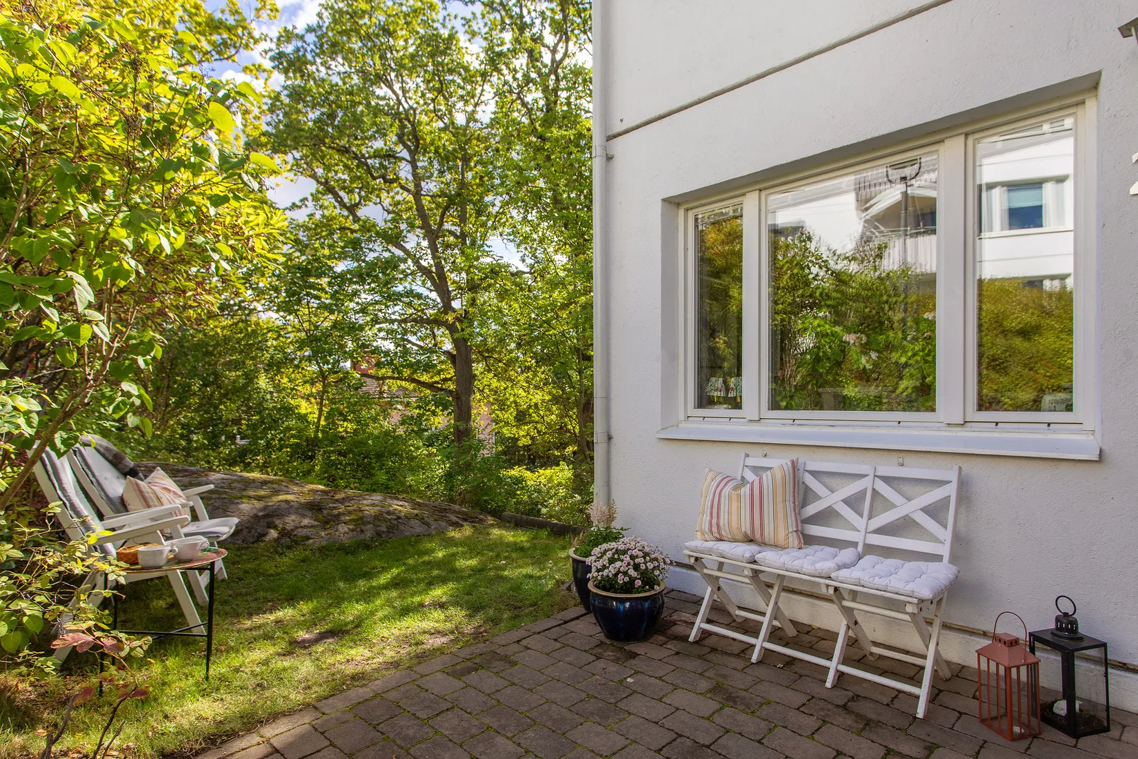 Radhus, Berguddsvägen 23, Baggensudden, Nacka