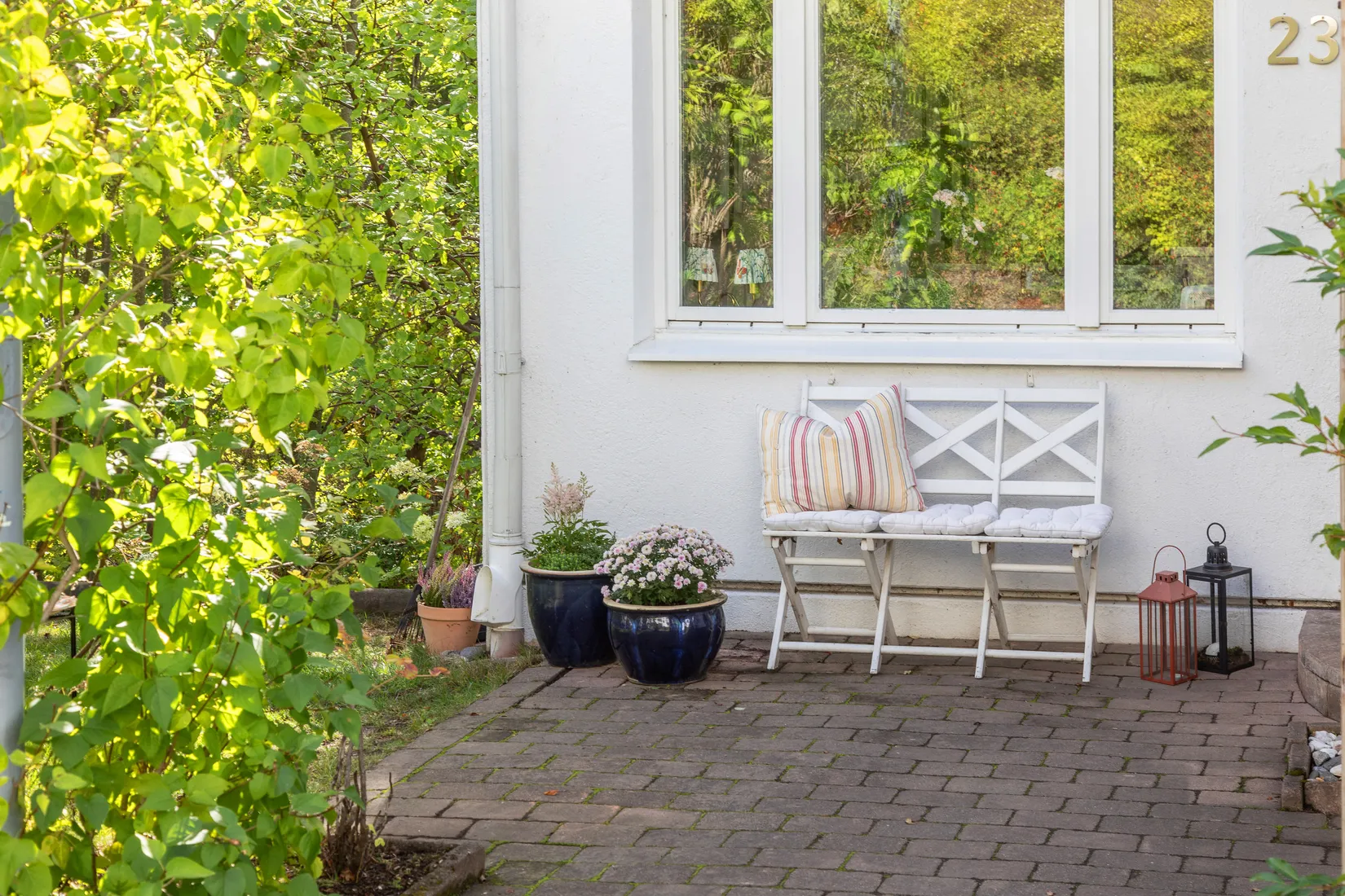 Radhus, Berguddsvägen 23, Baggensudden, Nacka