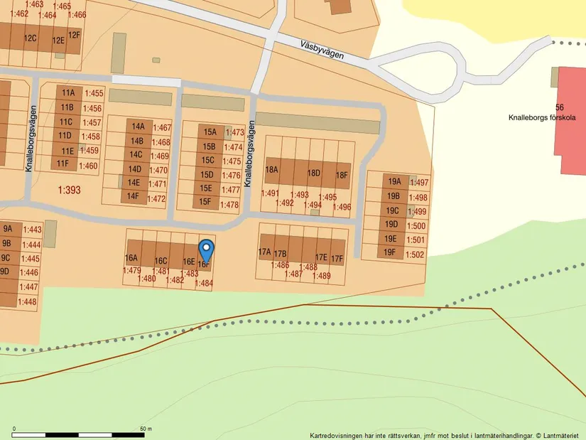 Radhus, Knalleborgsvägen 16F, Ekerö Knalleborg, Ekerö