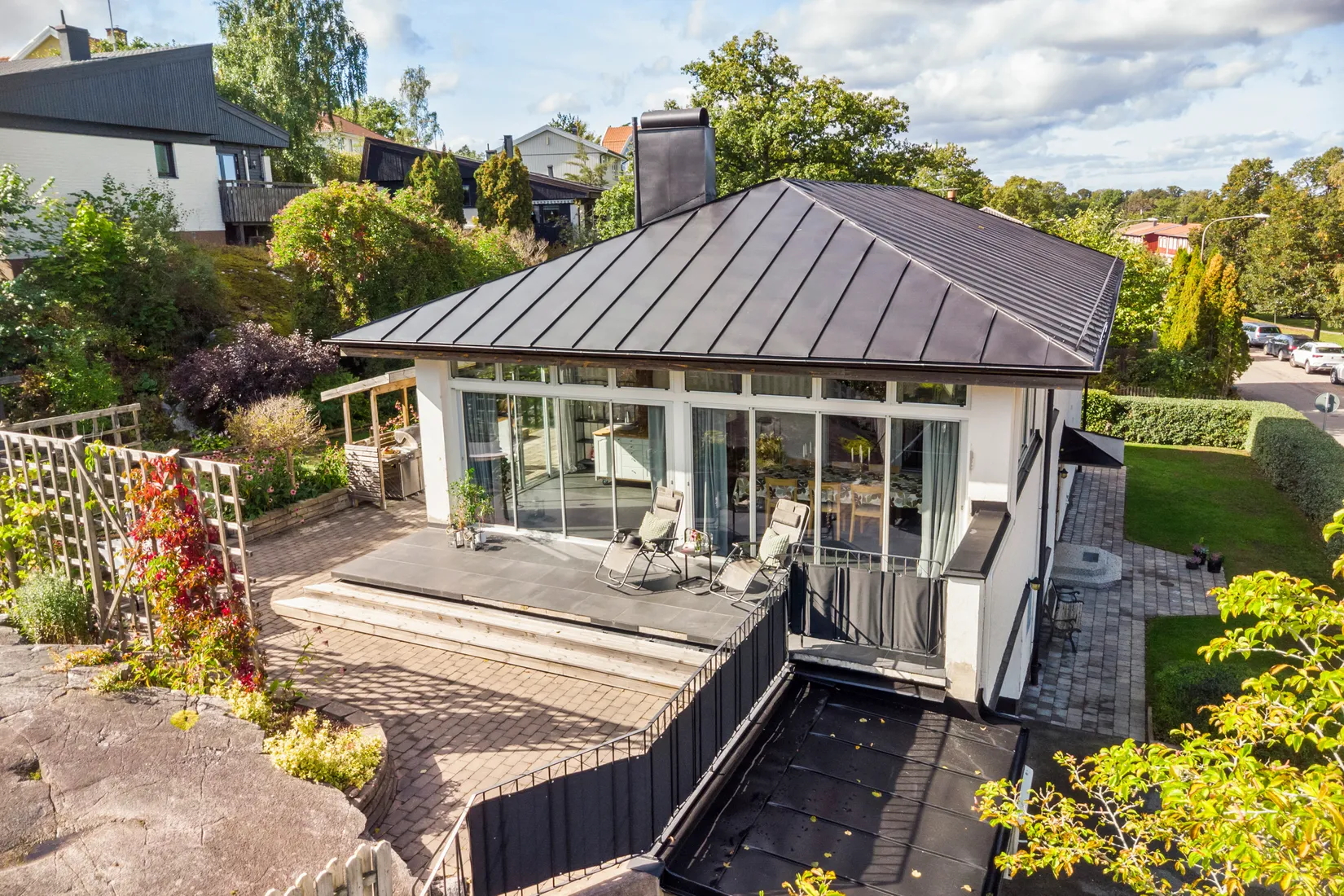 Villa, Riddersviksvägen 133, Hässelby Södra Villastad, Stockholm