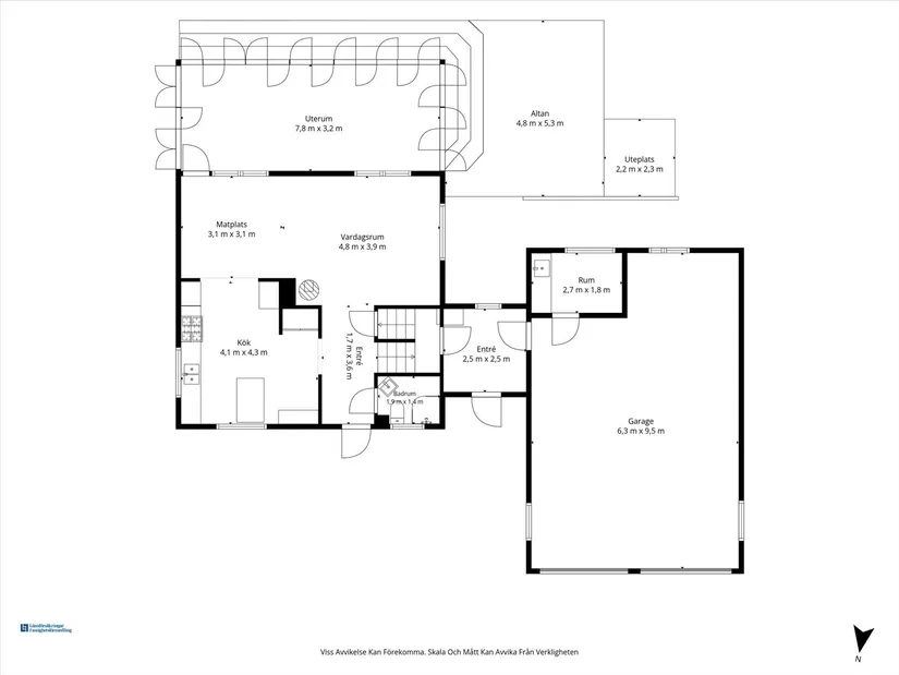Villa, Talmansvägen 46, Kissleberg, Uddevalla