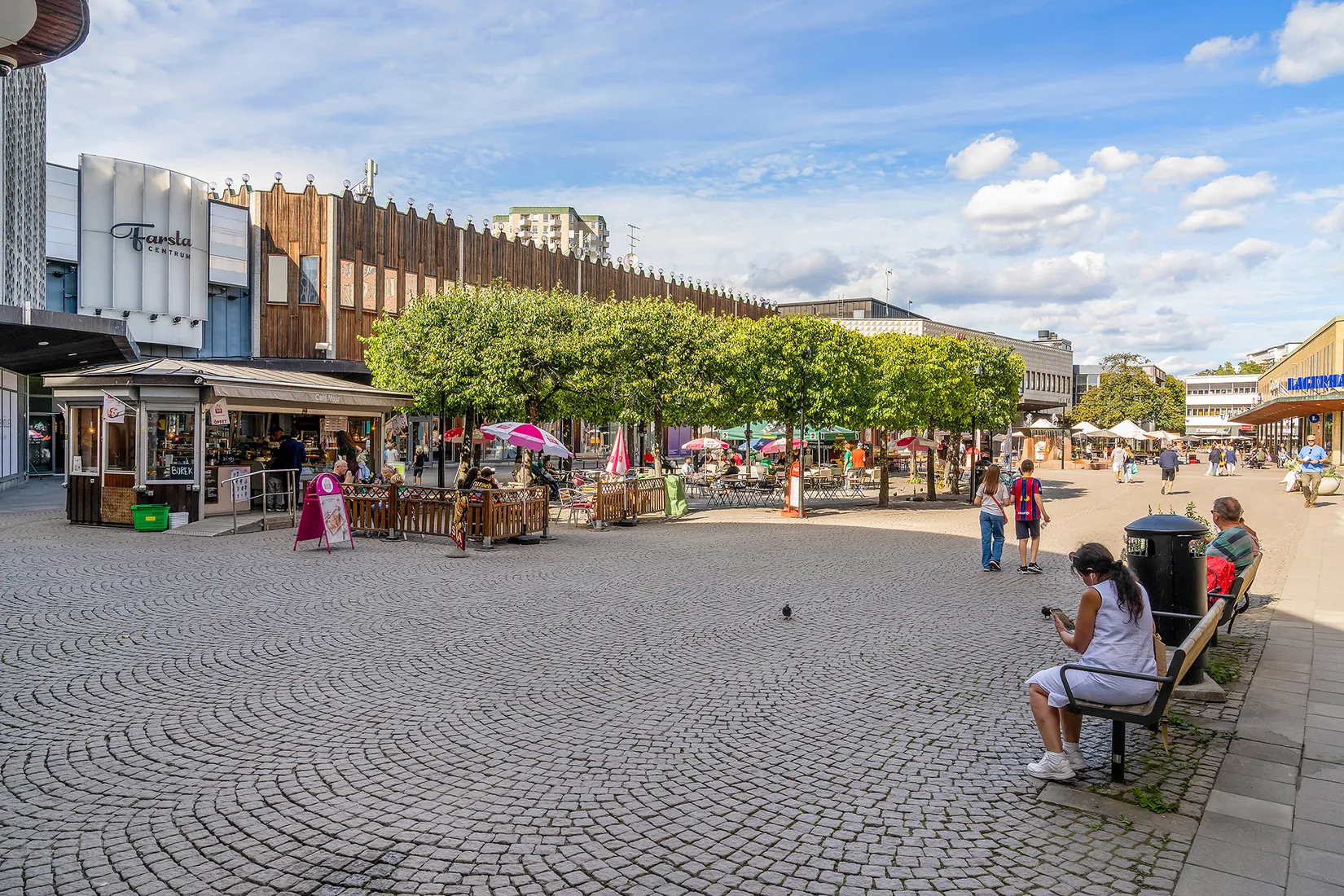 Radhus, Ekshäradsgatan 190, Farsta Strand, Stockholm