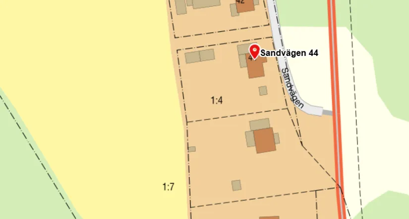 Villa, Sandvägen 44, Östhammar