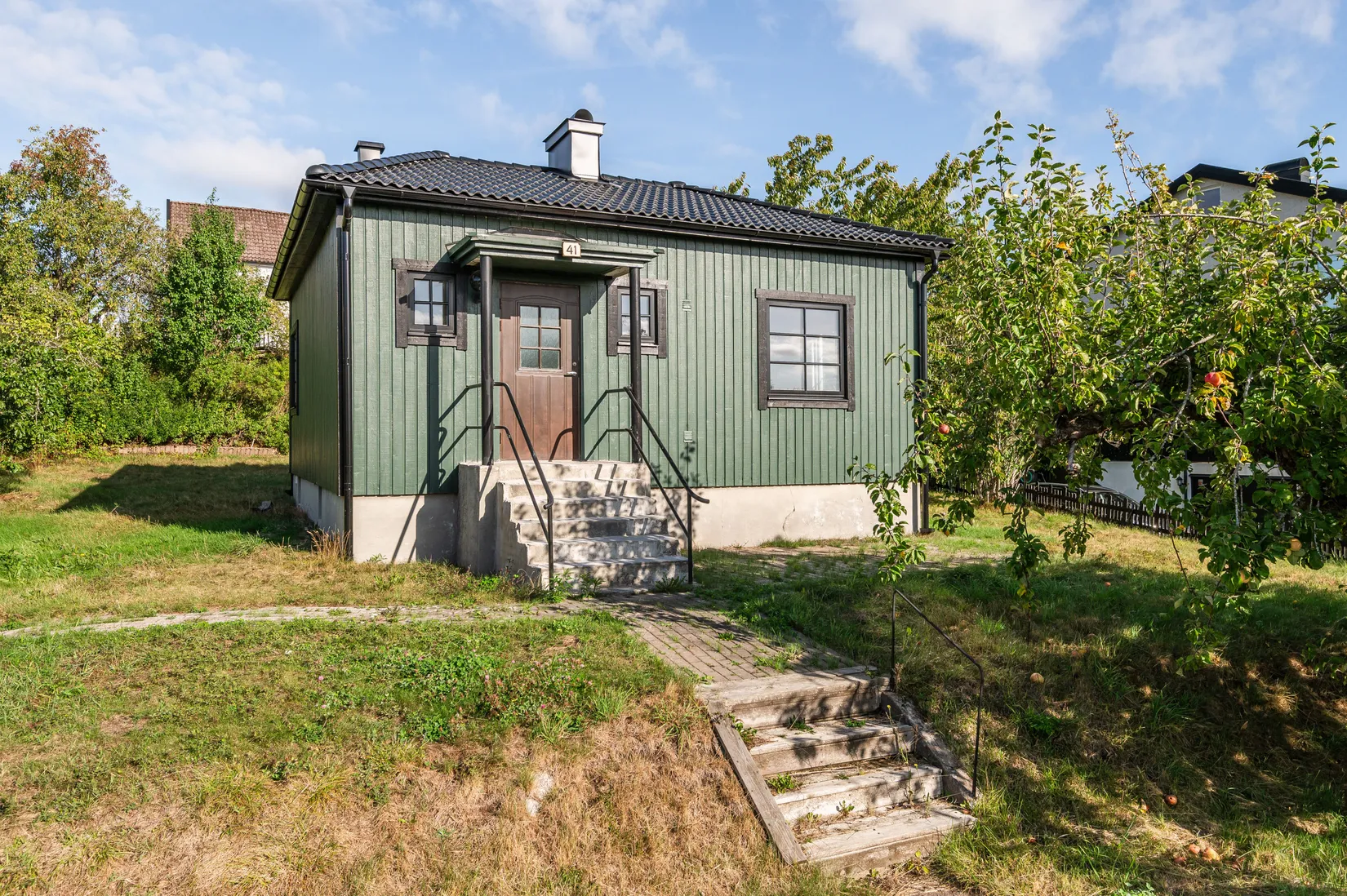Villa, Högalidsgatan 41, Övre Holm, Motala