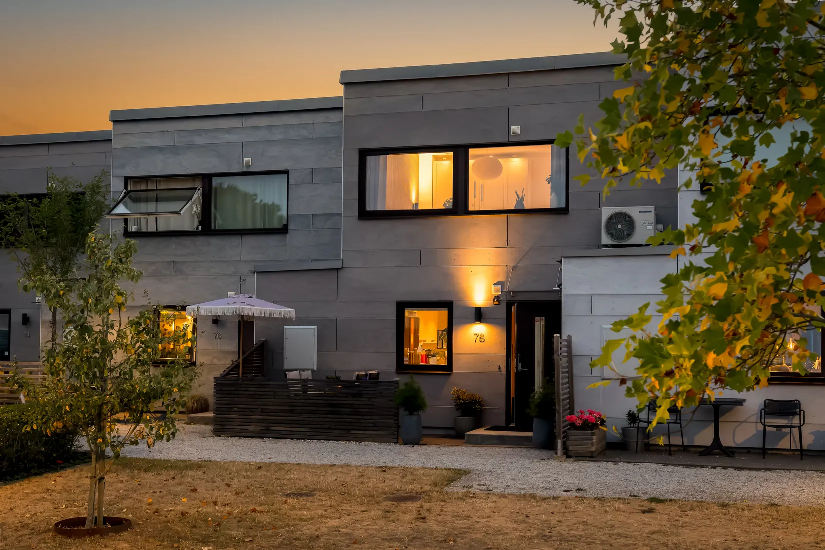 Radhus, Bullerbygatan 78, Gyllins Trädgård, Malmö