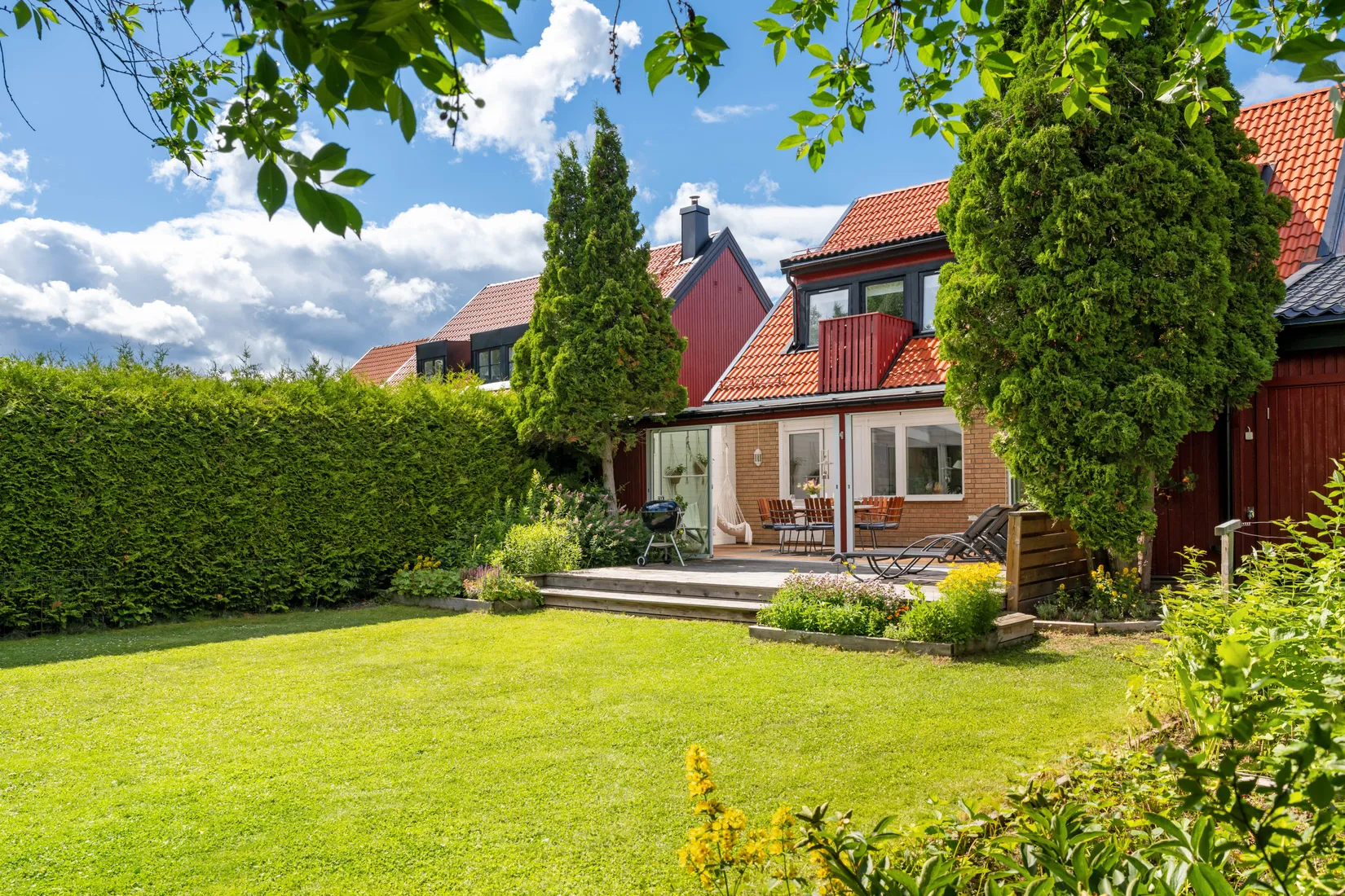 Radhus, Meijerfeldts väg 50, Näsbypark, Täby