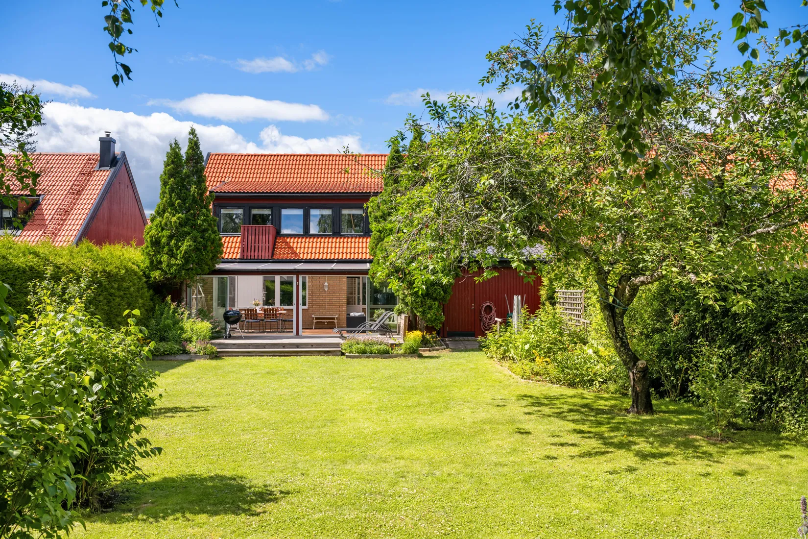 Radhus, Meijerfeldts väg 50, Näsbypark, Täby