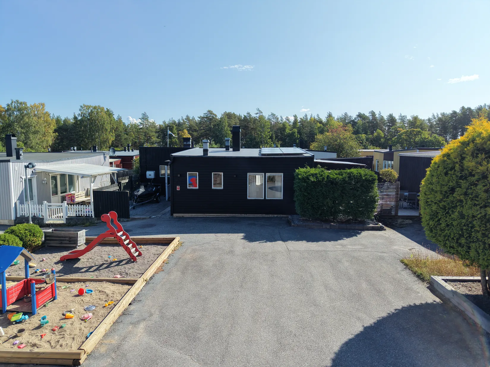 Radhus, Rosengårdsvägen 217, Rosengården, Vallentuna