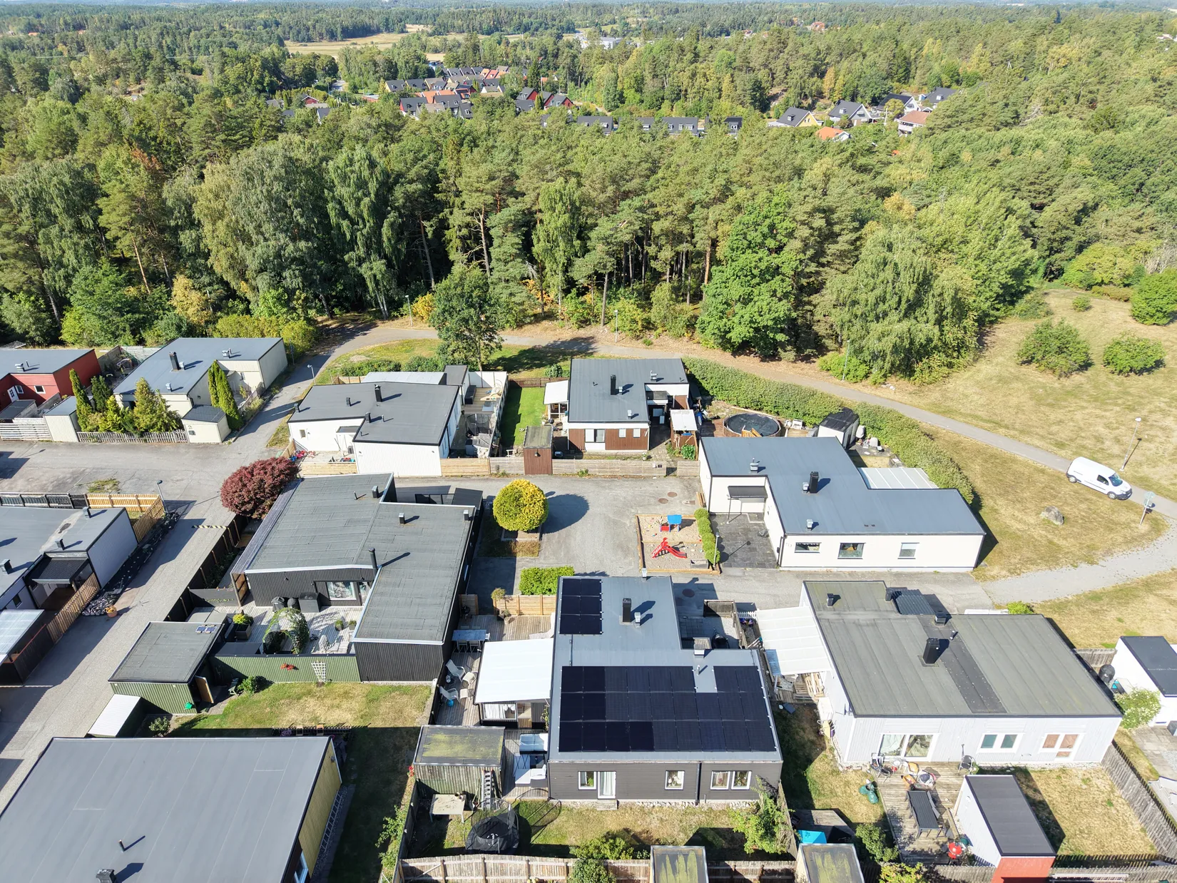 Radhus, Rosengårdsvägen 217, Rosengården, Vallentuna